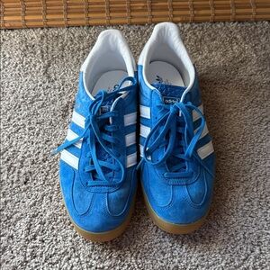 adidas Blue and White Sneakers